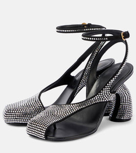 Dries Van Noten Embellished leather pumps