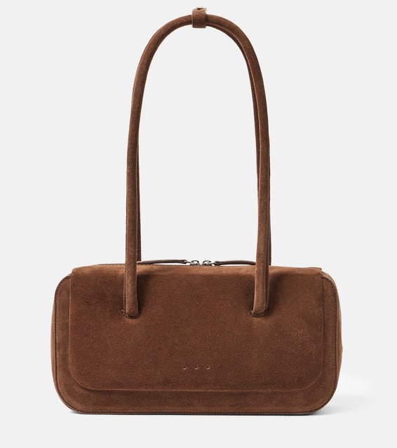 Aesther Ekme Lagune Mini suede shoulder bag. Shop Aesther Ekme Shoulder Bags for women now.