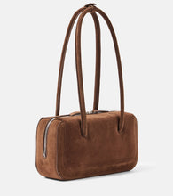 Aesther Ekme Lagune Mini suede shoulder bag