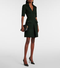 Elie Saab Tweed minidress