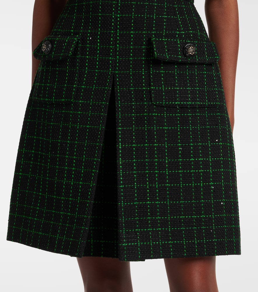 Elie Saab Tweed minidress