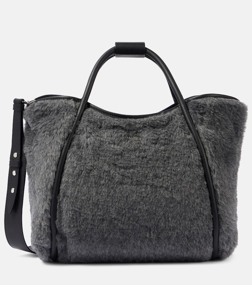 Max Mara Tmarin Small teddy tote bag. Shop Max Mara Tote Bags for women now.