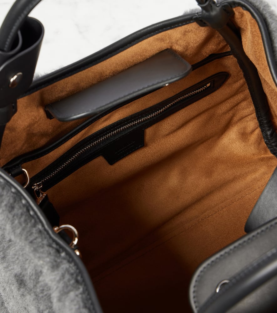 Max Mara Tmarin Small teddy tote bag