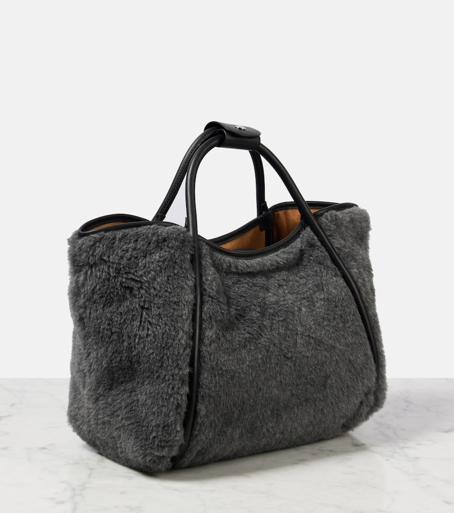 Max Mara Tmarin Small teddy tote bag