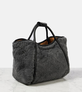 Max Mara Tmarin Small teddy tote bag