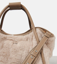 Max Mara Marine Small teddy tote bag