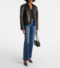 Magda Butrym Oversized leather jacket