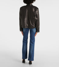 Magda Butrym Oversized leather jacket