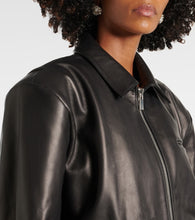 Magda Butrym Oversized leather jacket