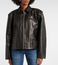 Magda Butrym Oversized leather jacket