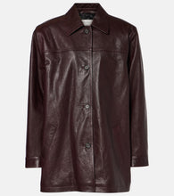 Magda Butrym Oversized leather jacket - 玛格达·布特里姆超大号皮夹克