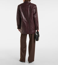 Magda Butrym Oversized leather jacket