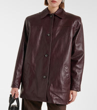 Magda Butrym Oversized leather jacket
