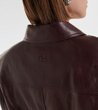 Magda Butrym Oversized leather jacket