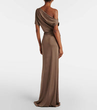 Tove Inez draped gown