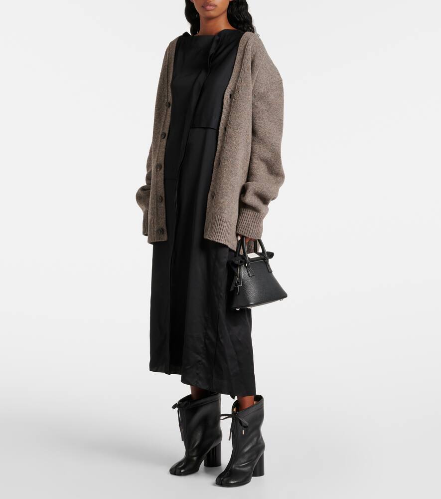 Maison Margiela Tabi drawstring leather ankle boots