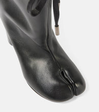 Maison Margiela Tabi drawstring leather ankle boots