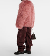 The Attico Shearling jacket