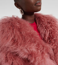 The Attico Shearling jacket