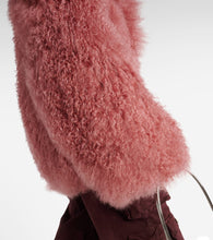 The Attico Shearling jacket