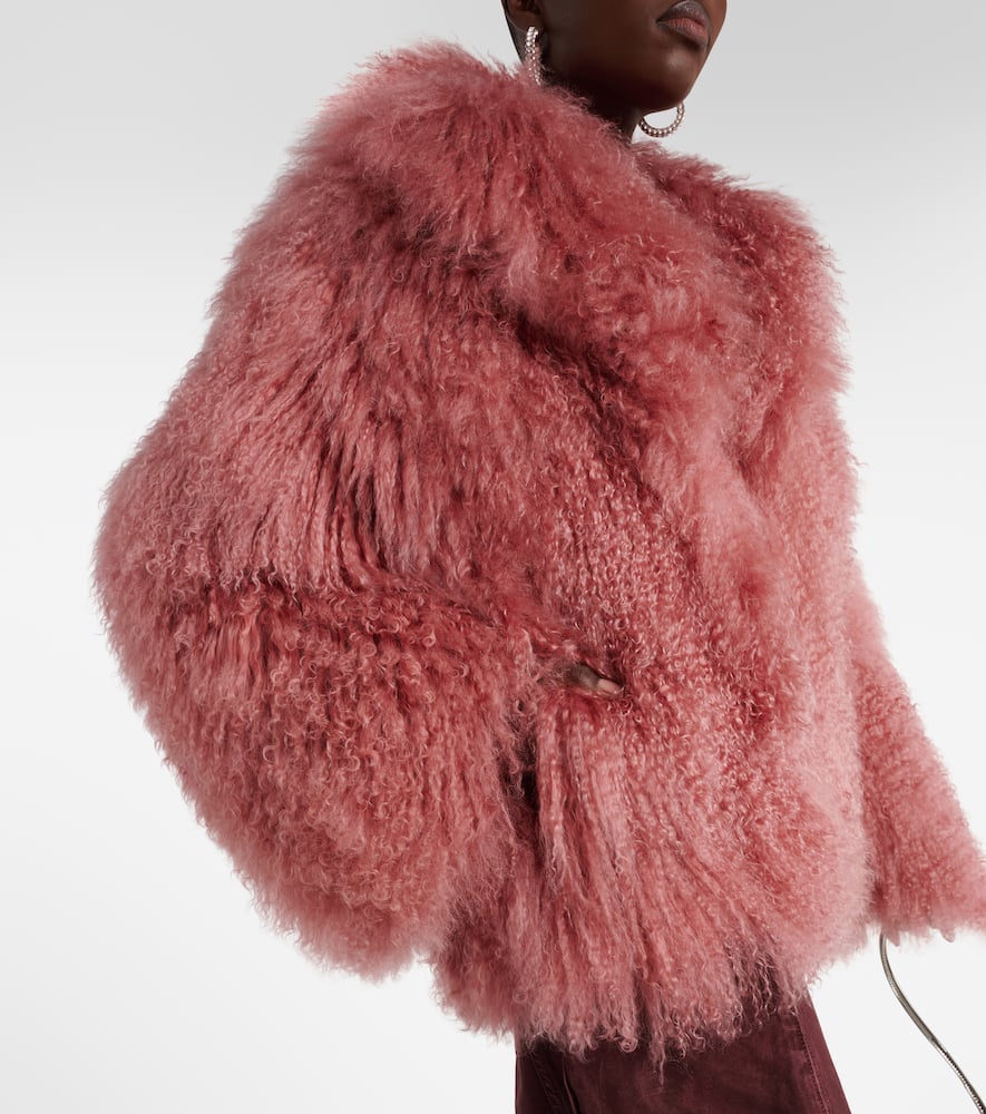 The Attico Shearling jacket