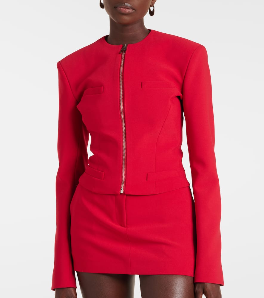 The Attico Cr√É¬™pe jacket