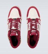 Amiri Leopard Skel Top Low leather sneakers