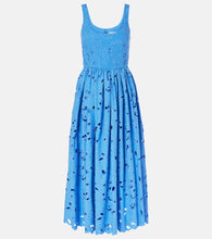 Erdem Floral cotton-blend midi dress