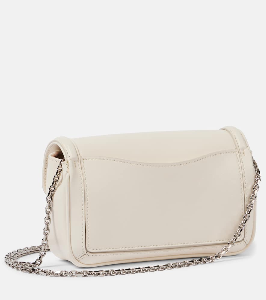 Roger Vivier Jeu De Fille shearling-trimmed shoulder bag