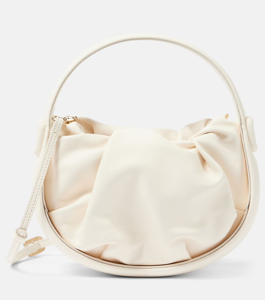 Roger Vivier Viv' Choc Royale Mini leather shoulder bag. Shop Roger Vivier Top-Handle Bags for women now.