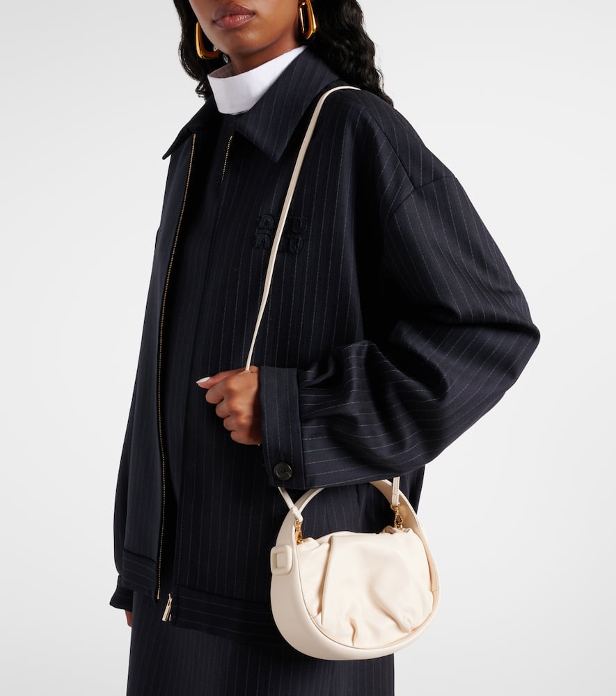 Roger Vivier Viv' Choc Royale Mini leather shoulder bag