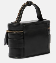 Roger Vivier Embellished leather makeup bag