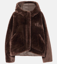 Blancha Cropped shearling jacket - Blancha 短款羊毛皮夹克