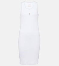 Givenchy 4G ribbed-knit cotton minidress