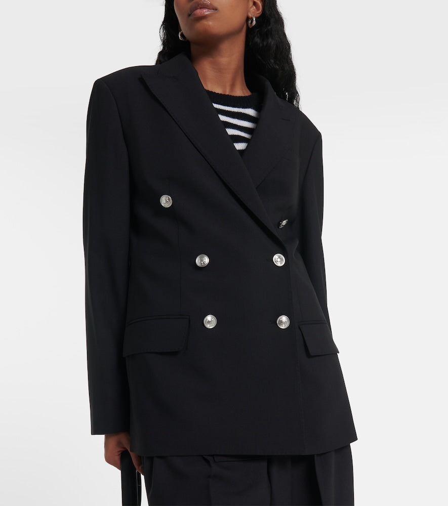 Polo Ralph Lauren Double-breasted wool-blend blazer