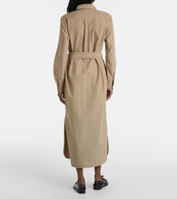 Polo Ralph Lauren Belted cotton midi dress