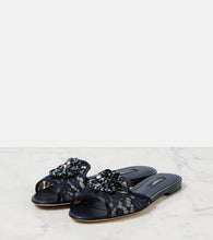 Dolce&Gabbana Bianca embellished lace flats