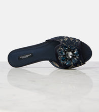 Dolce&Gabbana Bianca embellished lace flats