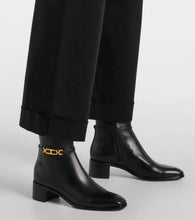 Tom Ford Whitney leather ankle boots