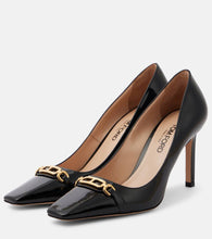 Tom Ford Whitney patent leather slingback pumps