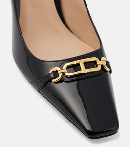 Tom Ford Whitney patent leather slingback pumps