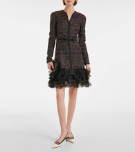 Giambattista Valli Embellished ruffled minidress