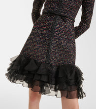 Giambattista Valli Embellished ruffled minidress