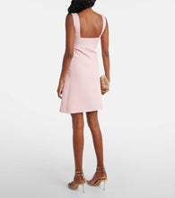 Giambattista Valli Bow-detail crêpe minidress