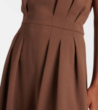 Joseph Pleated cady midi dress