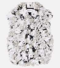 Alaia Lynx faux shearling jacquard vest - Alaia Lynx 仿羊羔绒提花背心