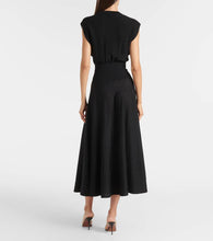 Alaia Wool-blend midi dress