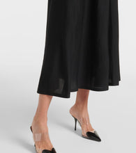 Alaia Wool-blend midi dress