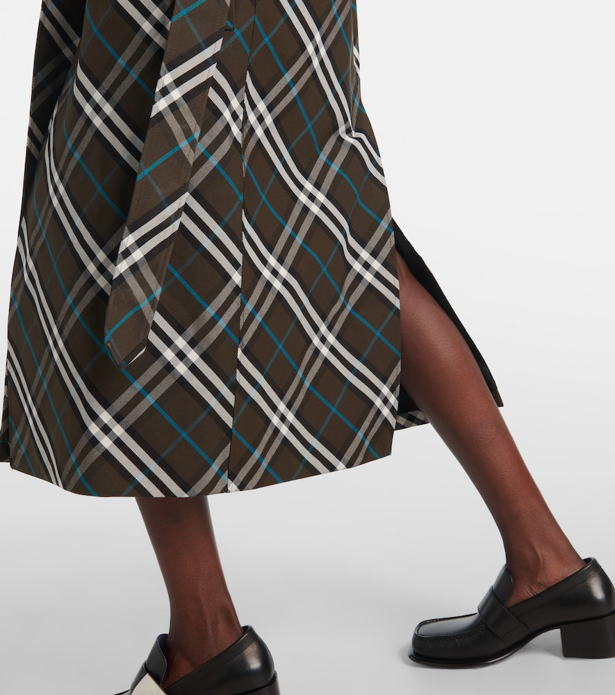 Burberry Burberry Check trench coat