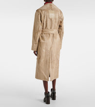 Burberry Shearling trench coat